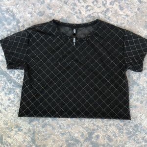 Victoria Sport sheer crop Size M